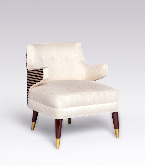 The Doria Club Chair by Studio Van den Akker