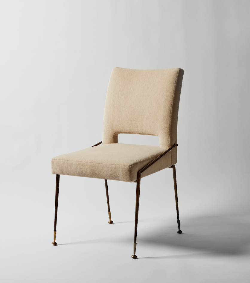 The Lewis Side Dining Chair by Studio Van den Akker