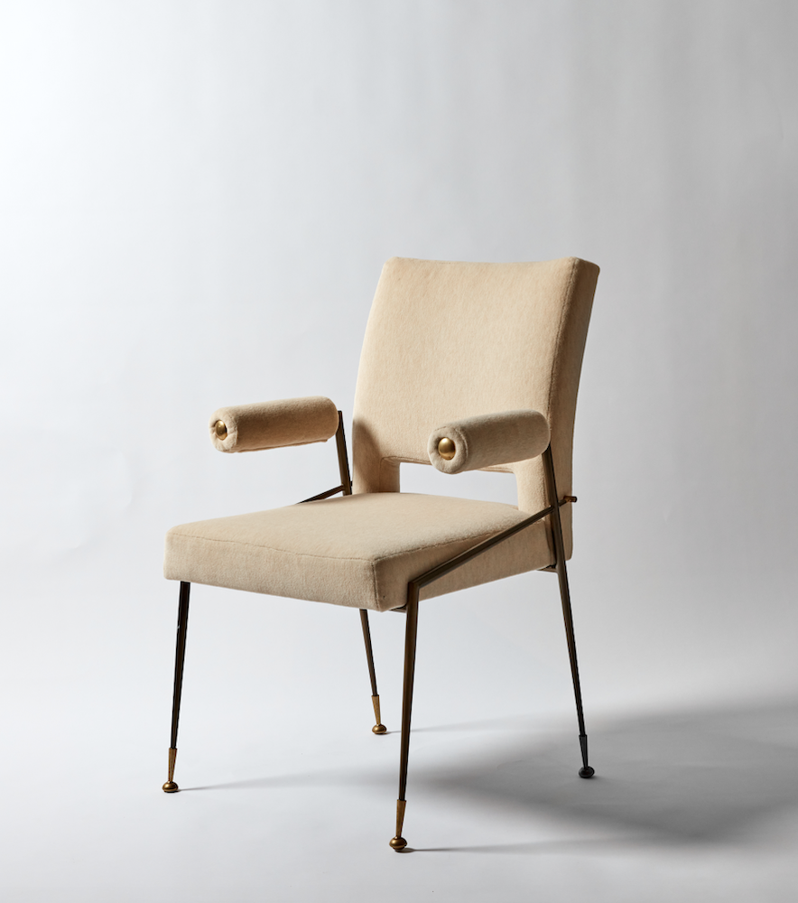 The Lewis Arm Dining Chair by Studio Van den Akker