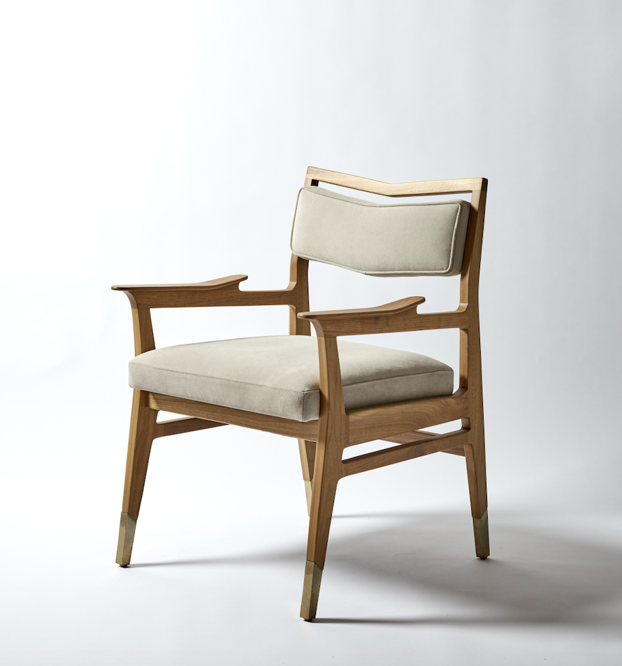 The Bruno Arm Dining Chair by Studio Van den Akker