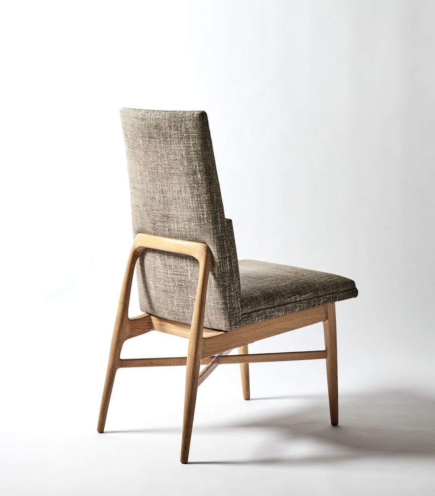 The Hannah Side Dining Chair by Studio Van den Akker