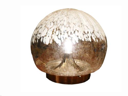 Mazzega Modernist Globe Table Lamp