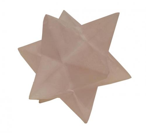 Pierre Giraudon Multi Point Star Sculpture in Opaque Resin