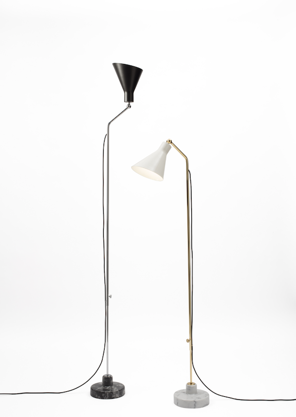 Alzabile Floor Lamp by Ignazio Gardella