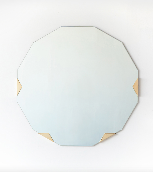 The Haynes Round Wall Mirror by Egg Collective