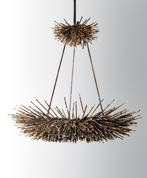 The Urchin Chandelier by James Bearden for Studio Van den Akker