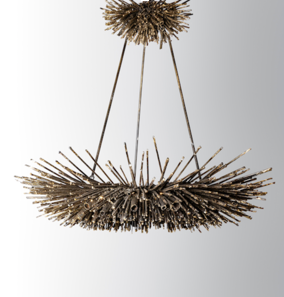 The Urchin Chandelier by James Bearden for Studio Van den Akker