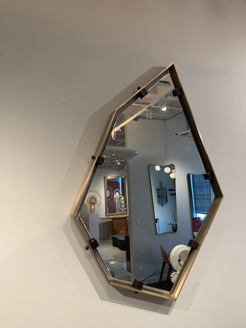 Polygon B Dylan Wall Mirror by Studio Van den Akker