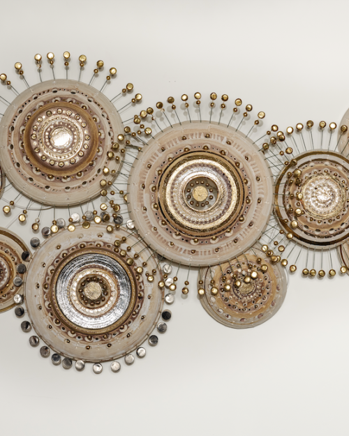 Ensemble D'Appliques Murales Sunshine by Georges Pelletier exclusively for Studio Van den Akker