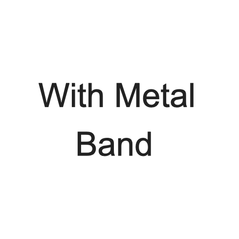 With Metal Edge Band