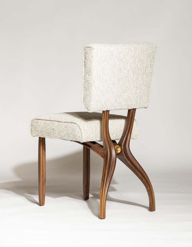 The Carlo Dining Chair by Studio Van den Akker