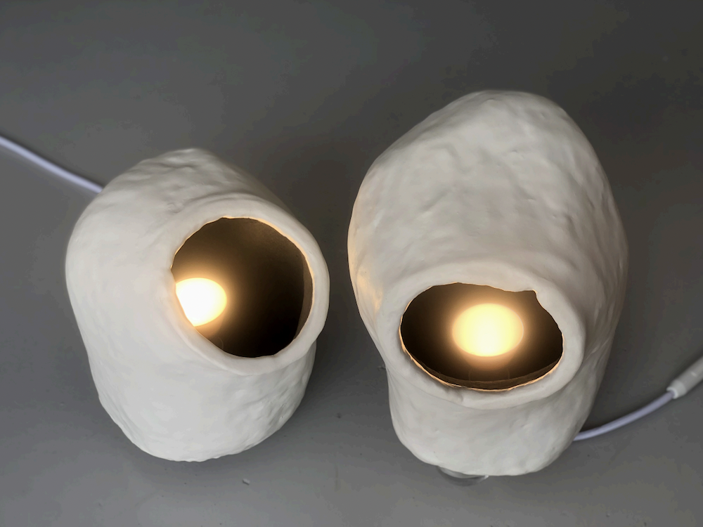 Fish Mouth Lamps by David Somlo
