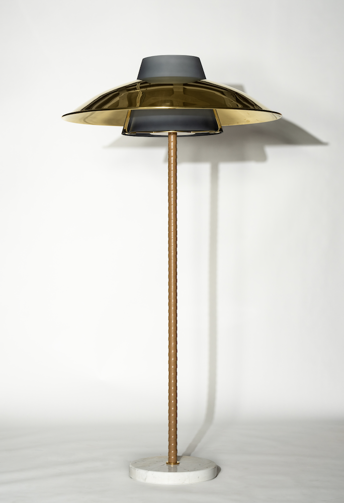 The Brooks Floor Lamp by Studio Van den Akker