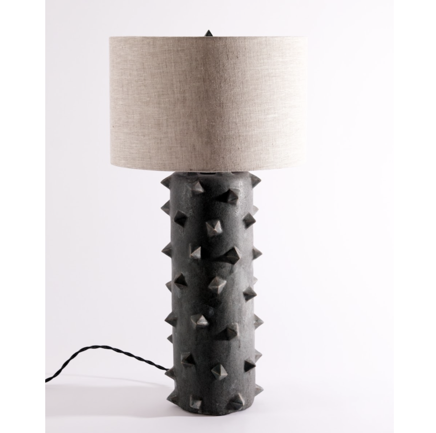 The Studded Tower Lamp by LGS Studio