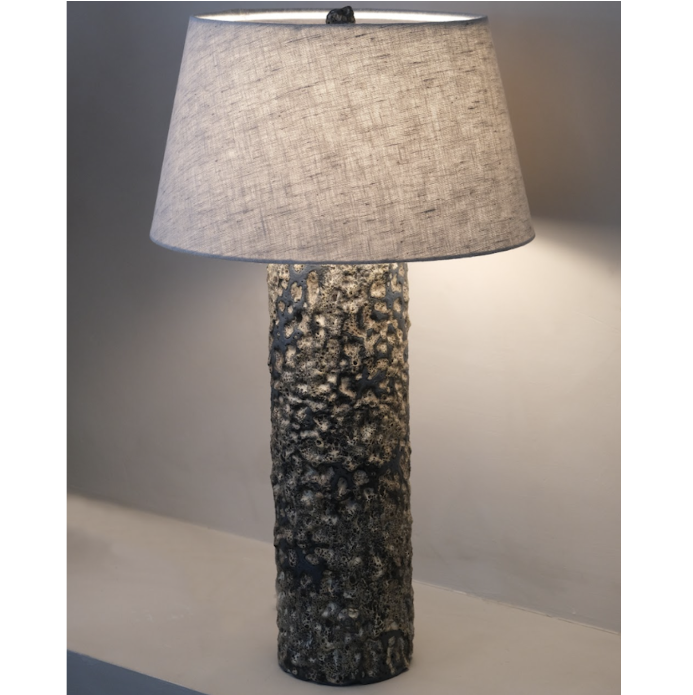 The Tephra Tower Table Lamp by LGS Studio