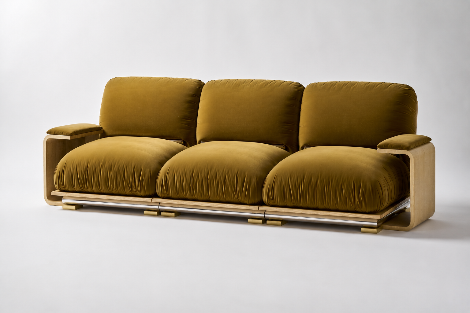 The Yves Modular Club Chair / Sofa by Studio Van den Akker