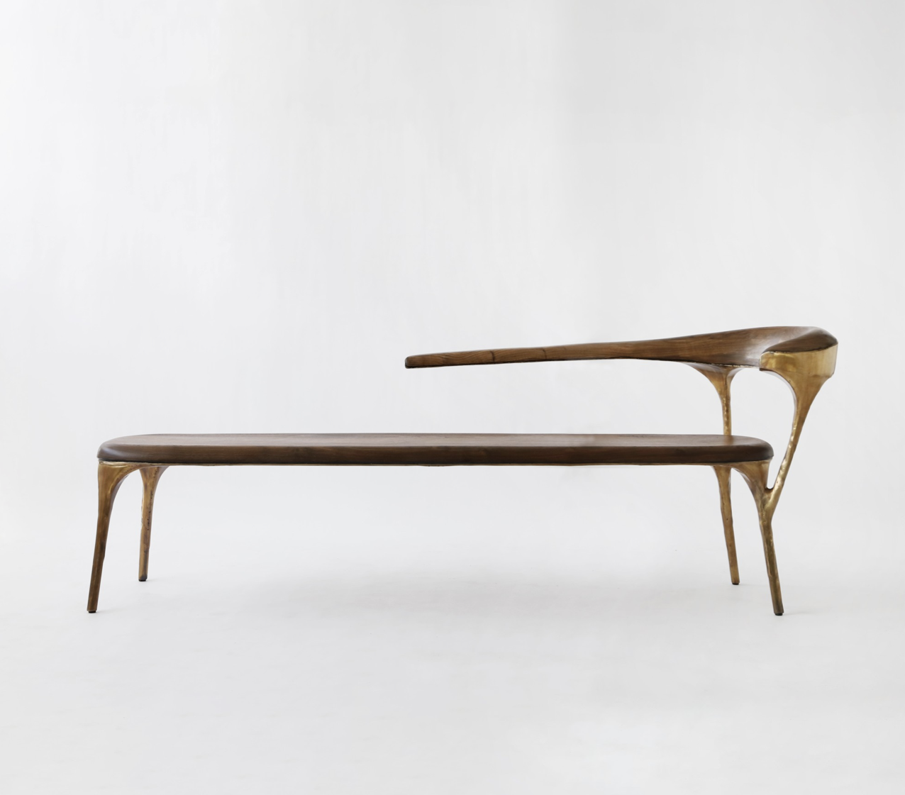 Brass Bench by Valentin Loellmann