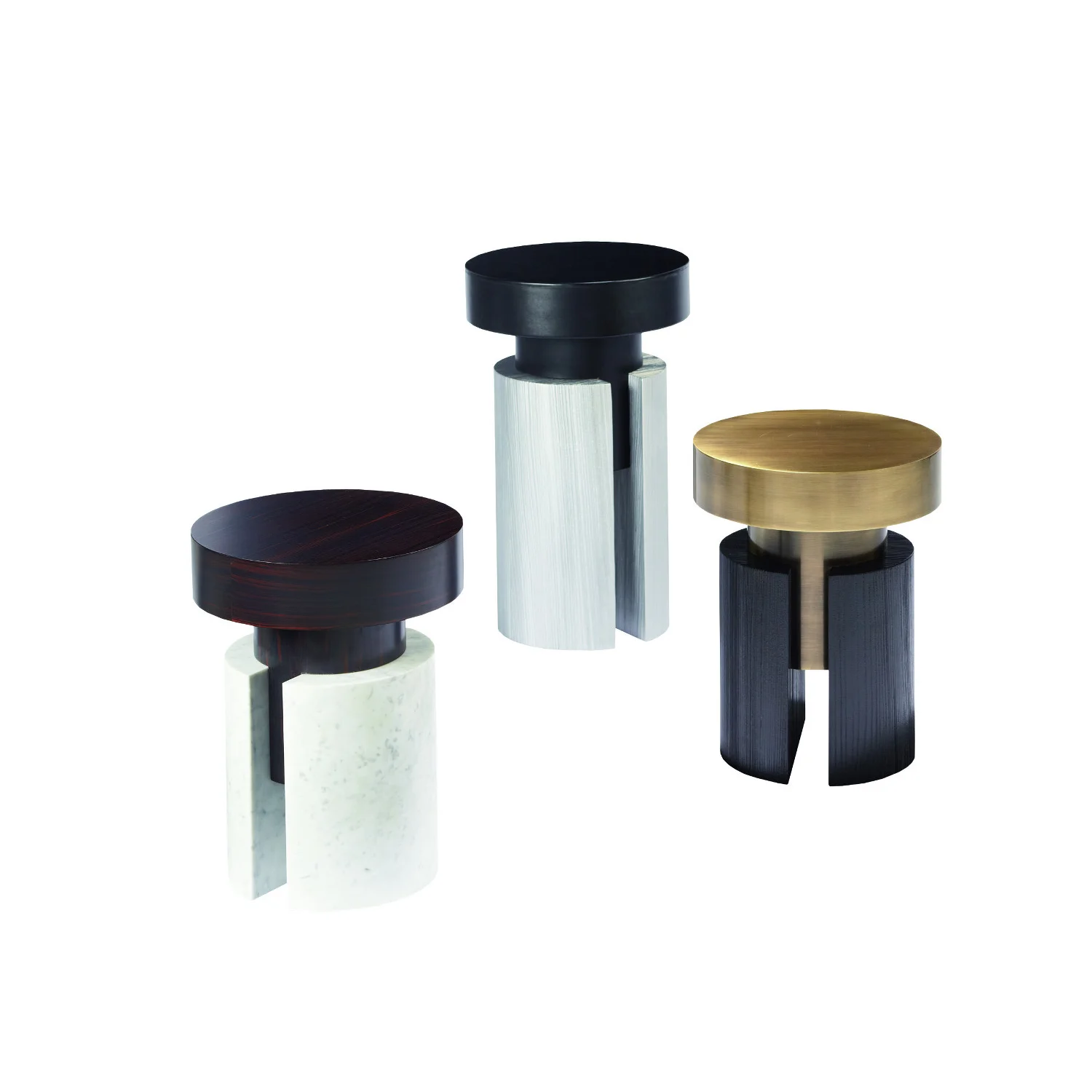 Tobias Occasional Table / Stool by Philippe Hurel