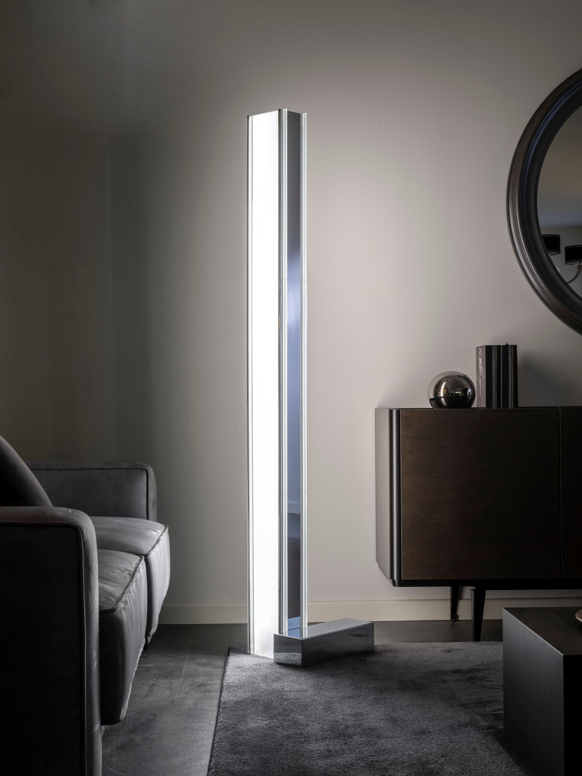 6038 Floor Lamp by Angelo Brotto for Esperia