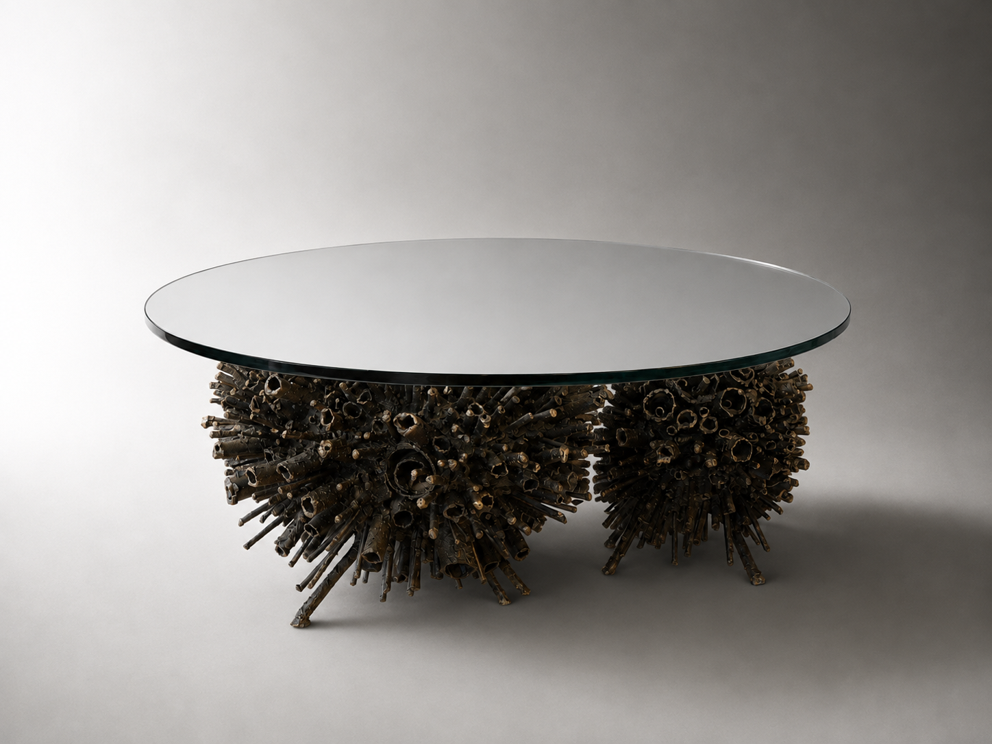 The Nesting Urchin Cocktail Table by James Bearden for Studio Van den Akker